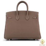 Hermès Birkin 25 Togo Leather Etoupe b