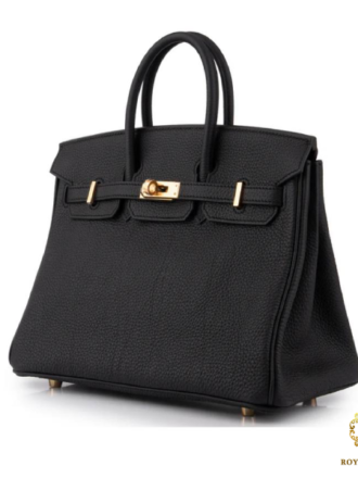 Hermes-Black-Birkin-25-Togo-Gold-GHW-bi
