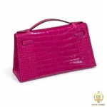 Hermes Kelly pochette crocodile 0