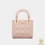 Lady Dior Mini Bag powder pink bk